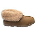 thumbnail image 2 of EUROPEAN SOFTEST Women's Fuzzy Memory Foam Slippers, Indoor Outdoor Faux Fur Booties House Shoes, 2 of 4