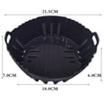 thumbnail image 4 of LCXmlly Mixing Stick High Temperature Resistance Fryer Pan Reusable Silicone Baking Tray Kitchen Supply, 4 of 5
