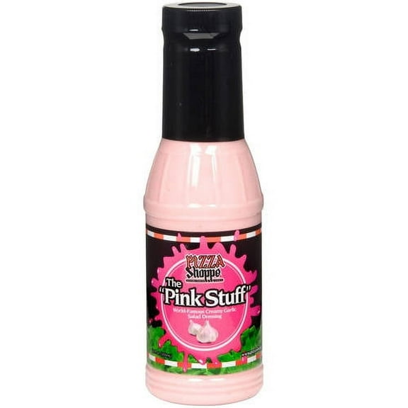 Pizza Shoppe The "Pink Stuff" Creamy Garlic Salad Dressing