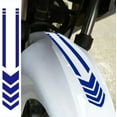 thumbnail image 6 of SPRING PARK Fashion Motorcycle Motorbike Fender Reflective Warning Sticker Decals Decor, 6 of 7