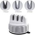 thumbnail image 5 of Knife Sharpener with Golden Angle for Sharp Sharpening - One Hand Operation for Safe & Effortless Use - Easy to Store, Easy to Take-off - Ideal for Kitchen, Workshop, Craft Rooms - by, 5 of 5