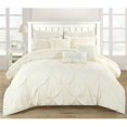 thumbnail image 1 of Chic Home CS3395-US Simple Size Zita Pincée Plissée&44; Ébouriffé et Plissé Complet Draps Ensemble & Oreillers Déocratifs Inclus&44; Beige - 8 Pièces, 1 of 1
