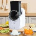 thumbnail image 1 of PEONAVET Electric Vegetable Slicer Multi Functional Whirlwind Vegetable Cutter Household Vegetable Cutting Kitchen Artifact Planer Silk Vegetable Cutter Charging Model, 1 of 7