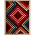 thumbnail image 5 of MDA Rug Imports Mateos Shag Collection Multicolor Abstract Area Rug 2'3'' X 8' 8' Runner Living Room, Bedroom, Dining Room Rectangle, 5 of 5