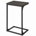 thumbnail image 2 of VASAGLE Mesa Auxiliar en Forma de C con Estructura de Metal Reforzada y Patas Ajustables, 2 of 6