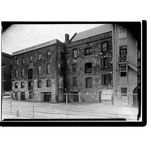 Historic Print, William Taylor Store, 204 West Bay Street, Savannah, Chatham County, GA - 2, 16" x 20"
