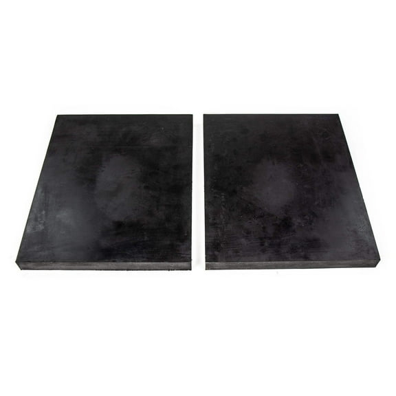 REPLACES (2) PW22 PRO WINGS RUBBER EDGES (0020500  20500) WITH SNOW 1" X 10" X 12" PLOW BLADE