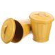 thumbnail image 1 of 2pcs Desktop Galvanized Iron Trash Can Desktop Trash Bucket Garbage Storage Holder Garbage Bucket, 1 of 4