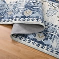 thumbnail image 6 of LOKHOM 8'x10' Bohemian Area Rug for Living Room, Non Slip Machine Washable Rugs Vintage Floor Carpet for Bedroom Dinning Room Kitchen, Blue, 6 of 14