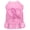 Light Pink, variant on Pet Dog  Cat Dress Rhinestone, "Pink Ribbon"