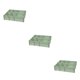 thumbnail image 5 of Matsuzay Combinación gratuita de divisores de cajones, diseño de organización de cajones propio, resistente y duradero, ajustable, verde, 3 Type1 NO1, 5 of 6