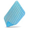 thumbnail image 1 of Alfombrilla de ducha antideslizante de 53 x 53 cm, fija, incluye alfombrilla de ducha antideslizante sin bisfenol A, lavable a máquina y resistente al moho (azul), 1 of 5