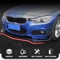 thumbnail image 2 of Riwesomey 5 piezas ABS Auto parachoques delantero labio desmontable elegante modificado impermeable anticorrosivo brillante Protector parte Accesorios Automoción decorativa y accesorios Riwesomey VI017415-00B, 2 of 6