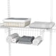 thumbnail image 2 of Canasta Colgante de Alambre ClosetMaid 47x27x20cm Blanca, 2 of 7