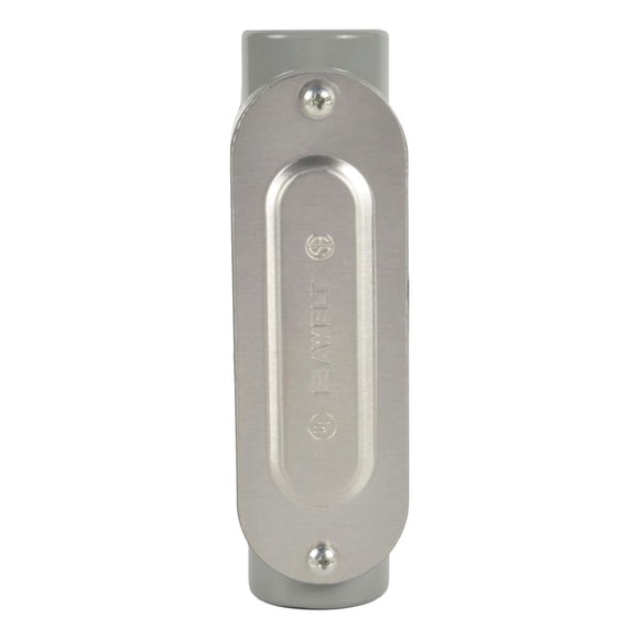 Caja Oval Roscada Rawelt 1" Npt Gris