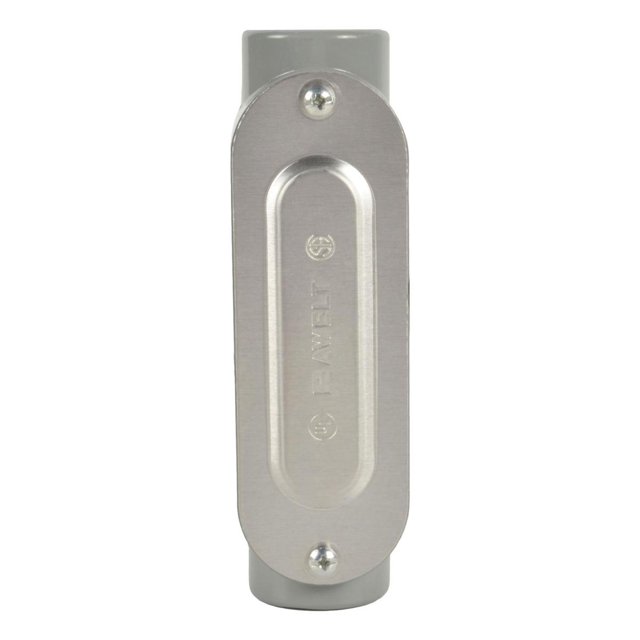 Caja Oval Roscada Rawelt 1" Npt Gris