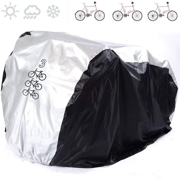 Cubierta de bicicleta al aire libre protección Anti-UV resistente al polvo a prueba de lluvia para bicicleta bicicleta ciclo Scooter cubierta carretera montaña impermeable bicicleta cubierta