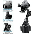 thumbnail image 6 of Miracase [Upgraded Version Cup Phone Holder for Car, Universal Adjustable Long Neck Car Phone Mount Cradle Friendly Compatible with iPhone Samsung Google and All 4.0-7.0 inches Smartphones, 6 of 6