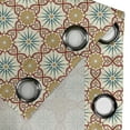 thumbnail image 4 of Ambesonne Classic Grommet Curtain, Geometric Forms, 50" x 84", Mustard Beige, 4 of 6