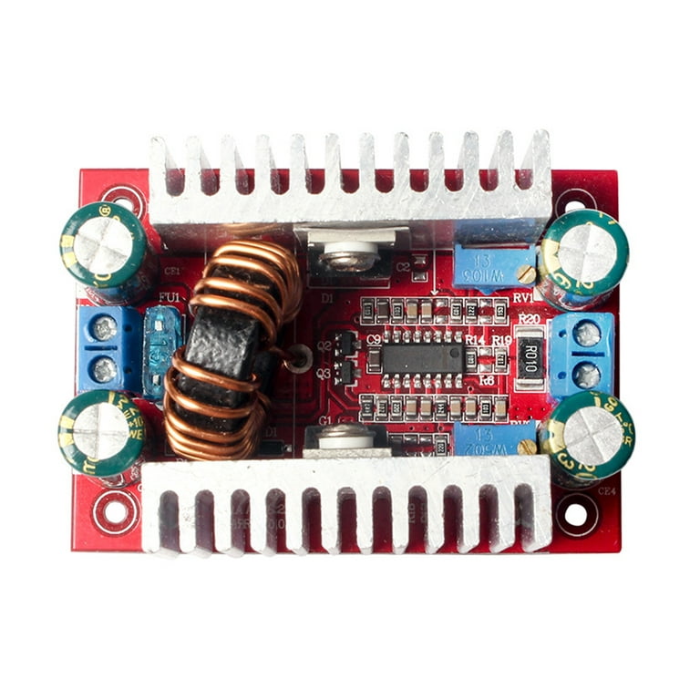 15A Step-up Boost Converter Constant Current Power Supply LED Driver DC 400W  8.5-50V to 10-60V Voltage Charger Step Up Module 