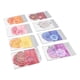 thumbnail image 2 of 80pcs Flower Stickers Set Golden Outlines Vibrant Colors Flower Stickers Waterproof Decorative Decals for Journaling, 2 of 4