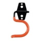 thumbnail image 3 of Organizador de armario con percha de pared, organizador multiusos Naranja, 3 of 9
