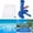 Blue, variant on Handheld Swimming Pool Vacuum Cleaner, Portable Jet Suction Sweeper Tool for Above Ground Pools Inflatable Spas and Fountains Dirt Removal Maintenance