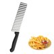 thumbnail image 1 of Bienvenido Cortador de Patatas Cortador Ondulado de Acero Inoxidable Frutas Verduras Chips Cortador Ondulado Cortador Francés con Mango para Verduras Cebollas Patatas, 1 of 7