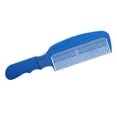 thumbnail image 2 of Peluquería antiestática, peine para cortar el pelo superior plana, peine para desenredar rastrillo Azul jinwen Peine Clipper con parte superior plana, 2 of 8