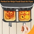 thumbnail image 4 of GUANGHONG 100 Pack Rectangular Disposable Baking Paper Mats Food Grade Oil Sheets, 4 of 9