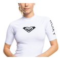 thumbnail image 2 of Roxy Women's Whole Hearted Short Sleve Rashguard White Size Medium, 2 of 3