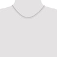 thumbnail image 5 of Auriga Fine Jewelry 925 Sterling Silver 2.5 mm Rolo Chain Necklace for Women 16", 5 of 6