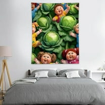 YOUJIANGYUN Cabbage Patch Kids-Theme Anti-pilling Tapestry Gift Wall Hanging Backdrop for Room Bedroom Girls Fans Background Banner Party Birthday Supplies Decor