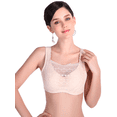 thumbnail image 6 of BIMEI Mastectomy Bra with Pockets for Breast Prosthesis Women's Full Coverage Wirefree Everyday Bra 8418,Beige, 38B, 6 of 9