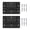 2pcs, variant on JUANCHENG 2/4 PACK Replacement Hinges With Stainless Steel Screws For IGLOO 150-165 QT Coolers Easy Install Furniture Hardware Hinges