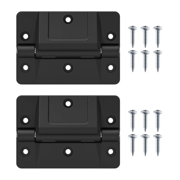 Bgsha 2/4 PACK Replacement Hinges With Stainless Steel Screws For IGLOO 150-165 QT Coolers Easy Install Furniture Hardware Hinges