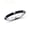 Black, variant on Fashion Jewelry Handmade Enamel Colorful Rainbow Eternity Stackable Ring For Women Wedding Party Jewelry