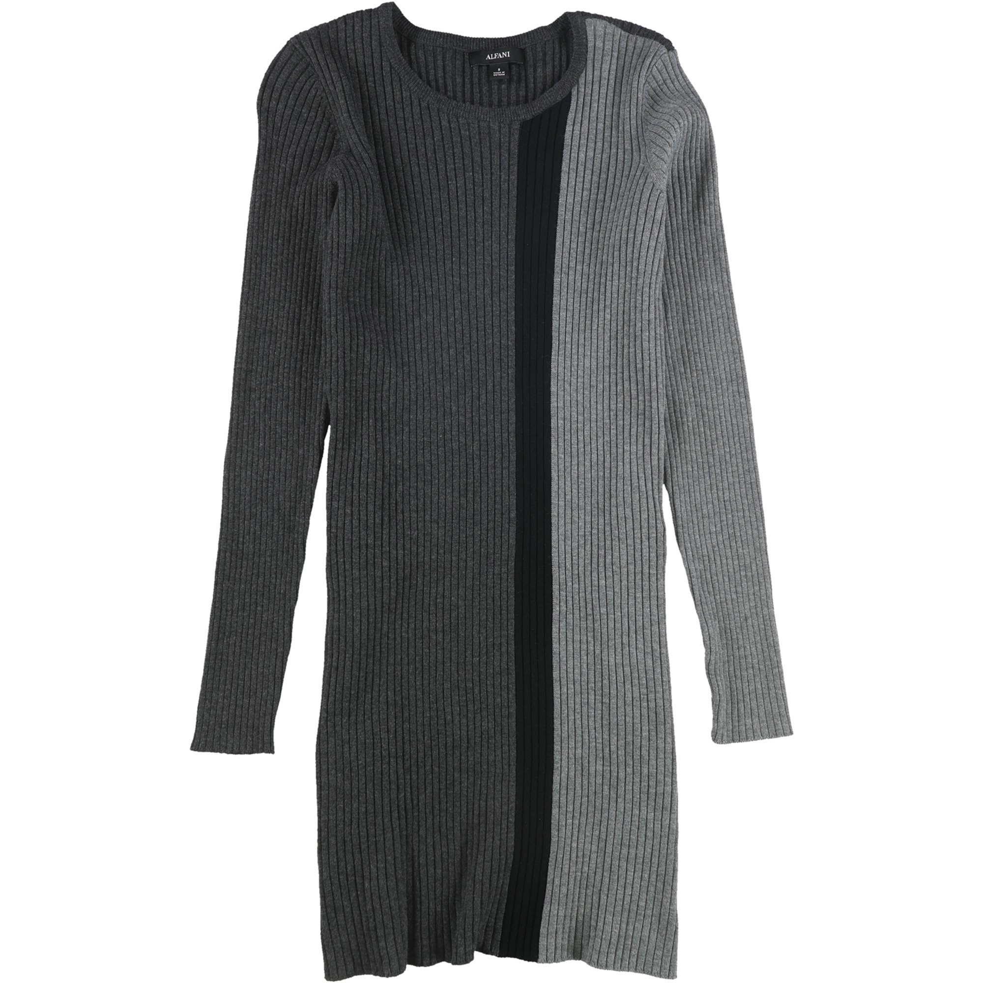 Alfani Womens Colorblock Tunic Sweater, Grey, Small | Walmart Canada