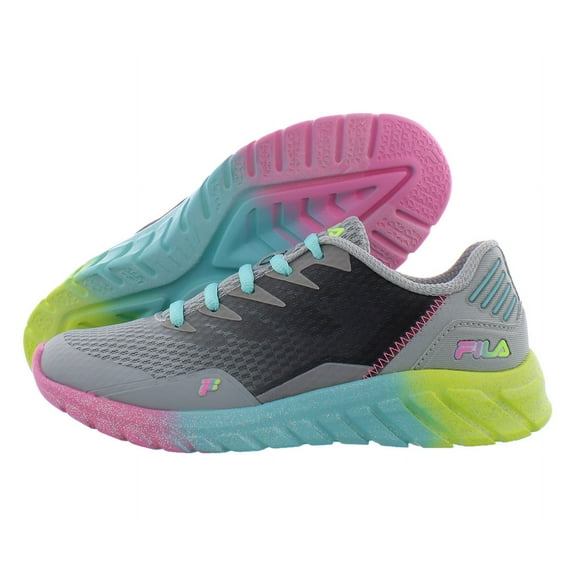 Fila Countdown 9 Girls Shoes Size 3.5, Color: Grey/Blue