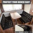 thumbnail image 2 of XYZCANDO Camo American Flag RV Dinette Cushion Covers Washable Bench Cushion Universal 2 Seat Couch Cover 1 Backrest Cover and 1 Bench Cover Camper Must Haves Black, 2 of 7