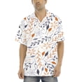 Custom Logo Men's Hawaiian Shirts Sets Short Sleeve Casual Button Down