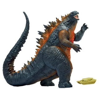 2023 Upgraded Set of 2 Godzilla Earth MechaGodzilla Figures King of The  Monsters, Movable Joints Action Movie Series Soft Vinyl, Travel Bag 