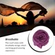 thumbnail image 5 of Guardurnaity Bufanda de turbante, paño para el cuello multicolor, banda envolvente para la cabeza, ampliamente aplicable, flexible al tacto, Accesorios de disfraces Rosado morado, 5 of 6