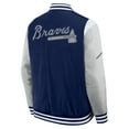 thumbnail image 3 of Men's Fanatics  Navy Atlanta Braves Elements Elite Full-Snap Jacket, 3 of 6