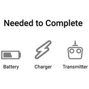 E-flite RC Airplane Viper 90mm EDF Jet BNF Basic Transmitter Battery and Charger Not Included with AS3X and SAFE Select EFL17750 Airplanes B&F Electric