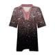 thumbnail image 3 of Camiseta de Manga Corta Impresa Casual para las Mujeres, Camisetas Cortas para las Mujeres Primavera Verano, 3 of 5