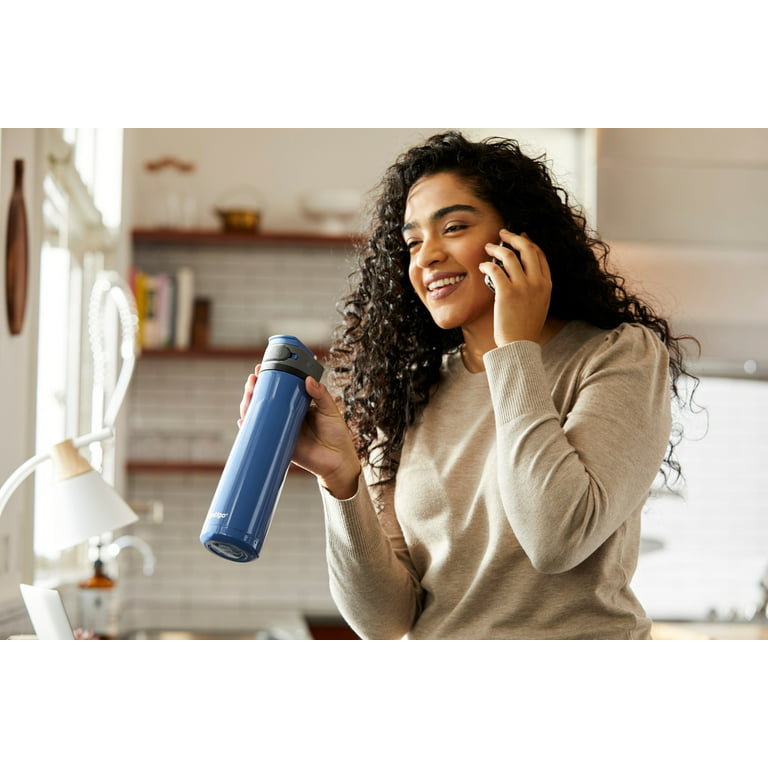  Contigo Cortland Chill 2.0 Stainless Steel Vacuum-Insulated  Water Bottle with Spill-Proof Lid, Keeps Drinks Hot or Cold for Hours with  Interchangeable Lid, 24oz, Juniper: Home & Kitchen