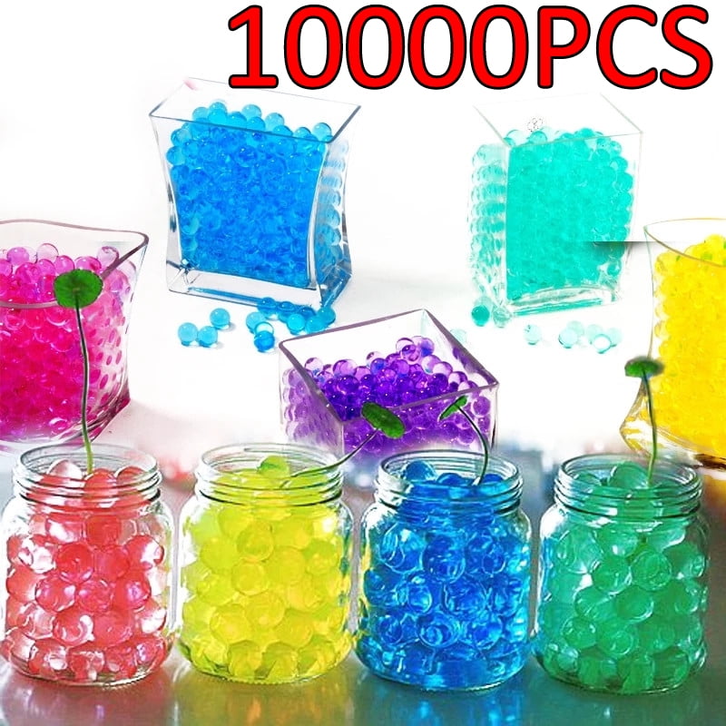 Home Decor Pearl Shaped Crystal Soil Water Beads Bio Gel Jelly Balls 10000pcs 