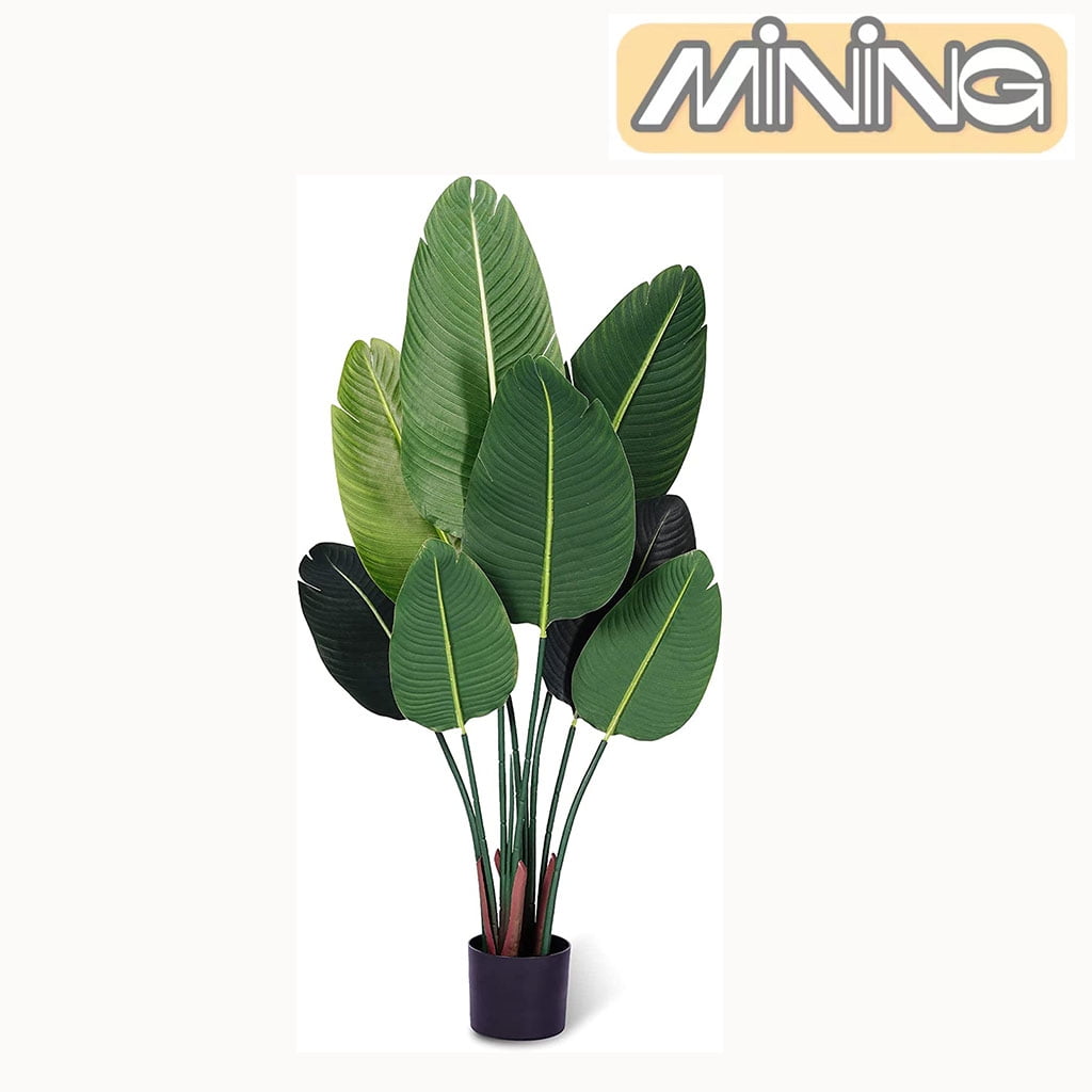 Artificial Bird of Paradise PlantFaux Silk Tree Tall Fake Tree for