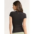 thumbnail image 3 of Joyspun Women's Everyday Seamless Shapewear T-Shirt, Sizes S-3XL, 3 of 6